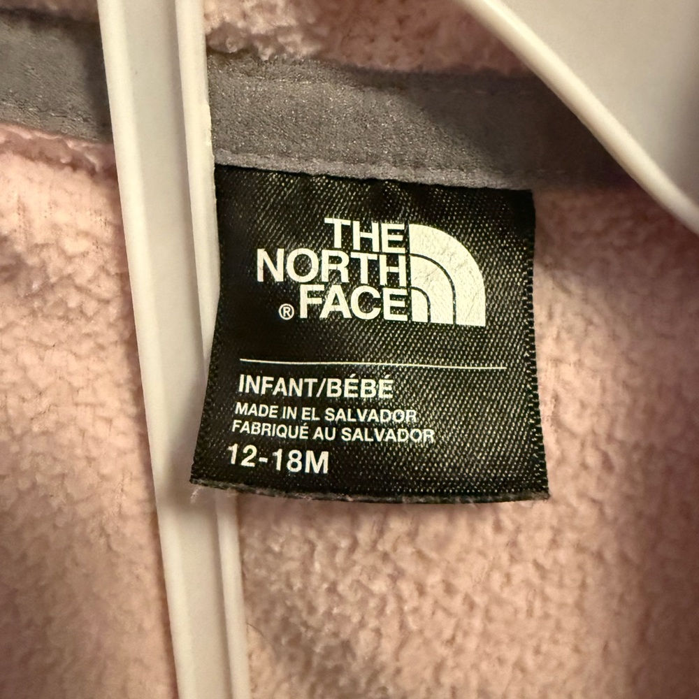The North Face Pink Puffer Jacket